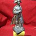 Statueta franceza Napoleon Bonaparte din cositor aurit