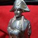 Statueta franceza Napoleon Bonaparte din cositor aurit